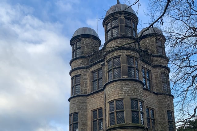 William Crook took this fine view of the Hunting Tower at Chatsworth on a chilly January ramble.