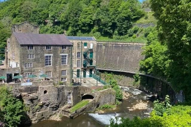Torr Vale Mill stands on a picturesque bend in the river Goyt.