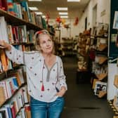 Louisa McPhie from High Peak Bookstore and Cafe says the shop will be open despite road works on the A515 and urges people to come out and support the business.