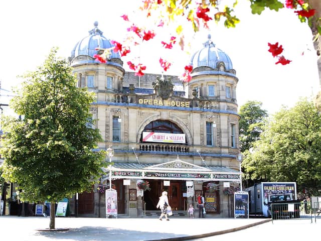 Buxton Opera House during the Gilbert and Sullivan Festival