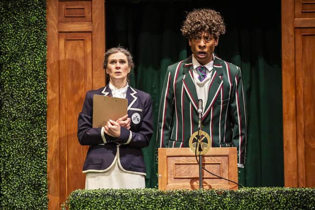 Crimes on Centre Court is presented by New Old Theatre Company whose aim is make people laugh out loud (photo: Pamela Raith)