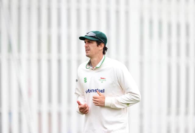 Chris Wright had a day to remember as Leicestershire took total control over Derbyshire. (Photo by Alex Pantling/Getty Images)