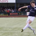 Max Conway - first senior goal as Bucks blast Bradford PA.