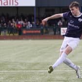 Max Conway - first senior goal as Bucks blast Bradford PA.
