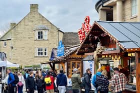 Crowds braved unseasonably cold weather and torrential rain to support the two-day food festival.