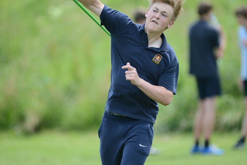 The year ten Javelin competition.