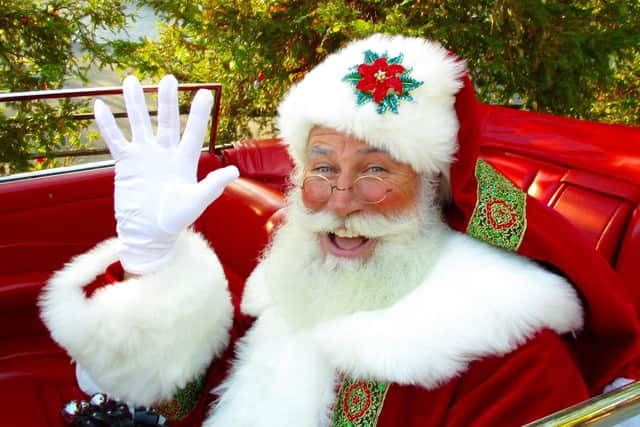 Father Christmas will be making two visits to Chapel-en-le-Frith this week