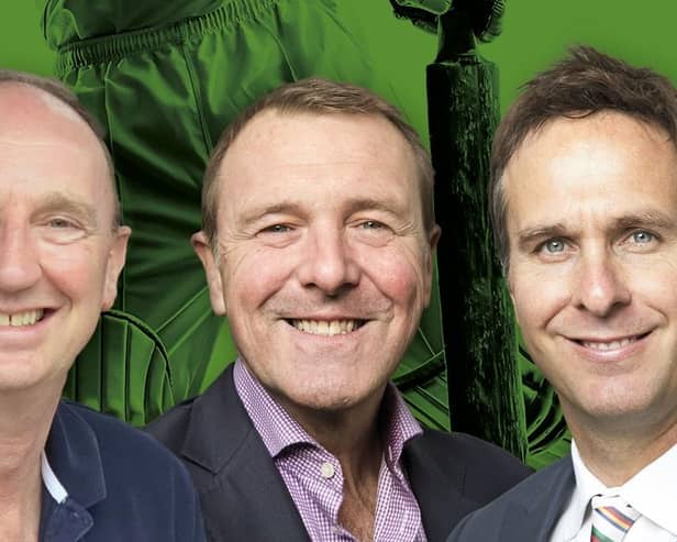 Jonathan 'Aggers' Agnew, Phil Tufnell, Michael Vaughan will be sharing stories from the cricketing commentary box in the live version of Test Match Special.