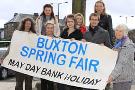 Buxton Spring Fair has been cancelled by of of lockdown restrictions - some of the organisers pictured in 2013