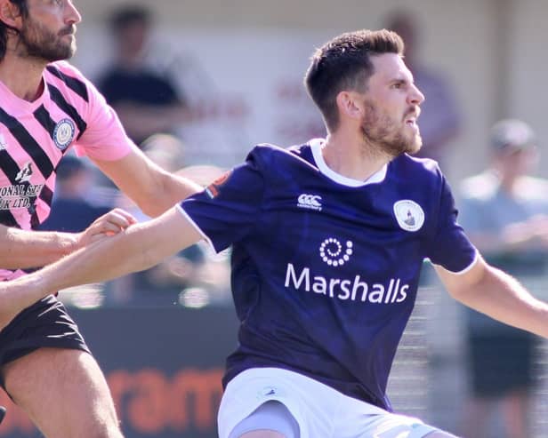 Shaun Brisley - opener against Darlington.