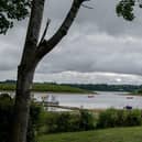 Dark clouds are gathering above Carsington Water in this atmospheric shot taken and sent in by Dave Long.
