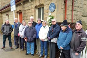 A small group gathered at Chapel-en-le-Frith station to mark 65 years since a rail crash which claimed the lives of two men