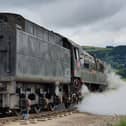 Rob Wakeling took this picture of the locomotive before filming took place.