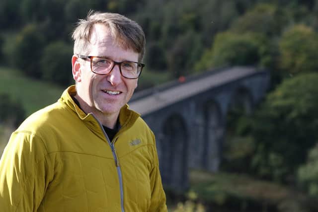 Lee Cooper Smith - campaigning against returning the Monsal Trail to a railway