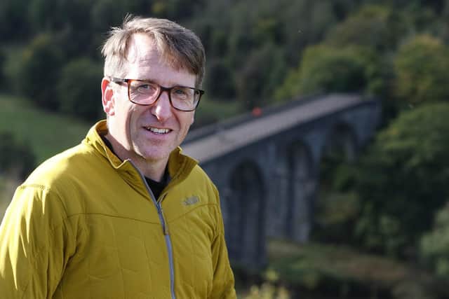 Lee Cooper Smith  - campaigning against returning the Monsal Trail to a railway