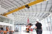 A Street Crane crane on site. Photo submitted