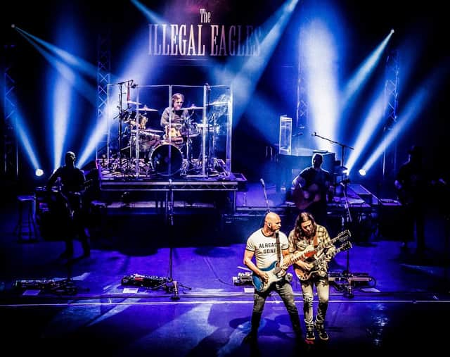 The Illegal Eagles. Photo by Paul Nichols.