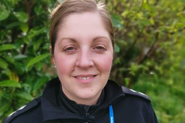 Inspector Anna Woodhouse reflects on her first year in charge of policing the High Peak. Pic submitted.