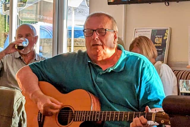 Nigel Barrow was part of Mottram CC, Unplugged And Acoustic group. Photo Ben Wild