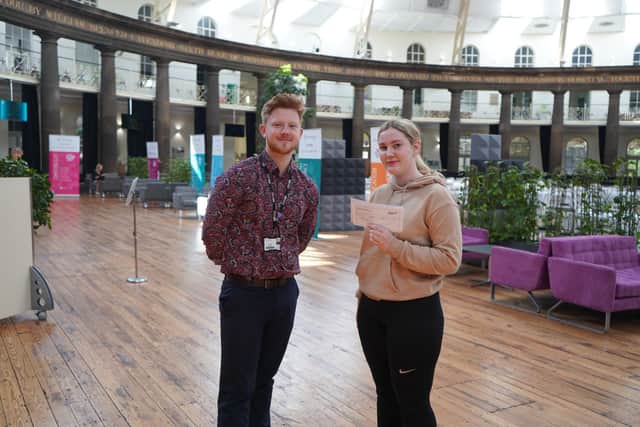 Cerys Walker, aged 18, from Whaley Bridge gained a pass in GCSE English (grade 4) on her third attempt.