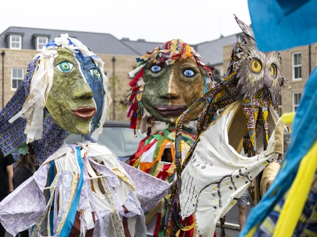The Two Left Hands parade section