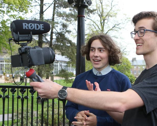 Aiden Rhode and his collaborator Allan Purves