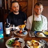 Chefs William O'Connell and Jay Fletcher-Clifford.