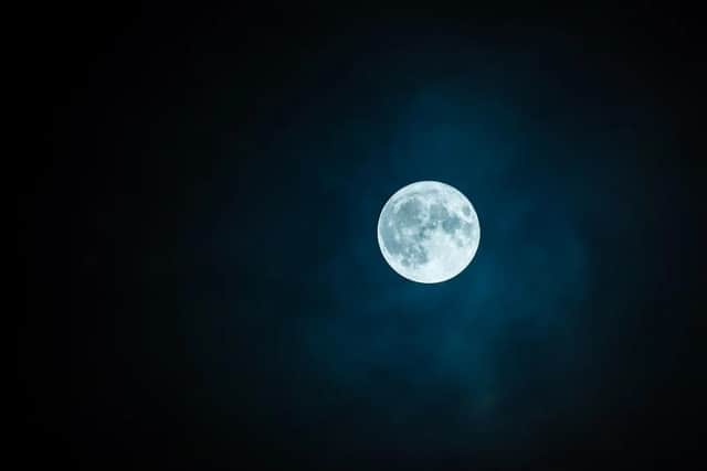 Saturday night saw the second full moon in October — the first was on 1 October.