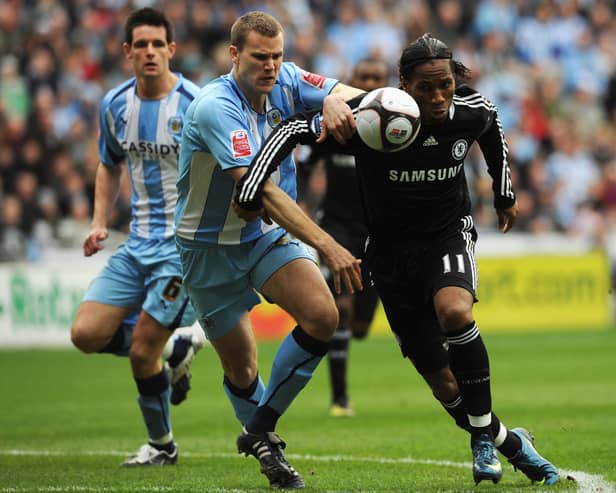 Ben Turner played in an FA Cup quarter-final for Coventry City against Chelsea. His side were beaten 2-0 as Chelsea made the semi-final for the third time in four years.