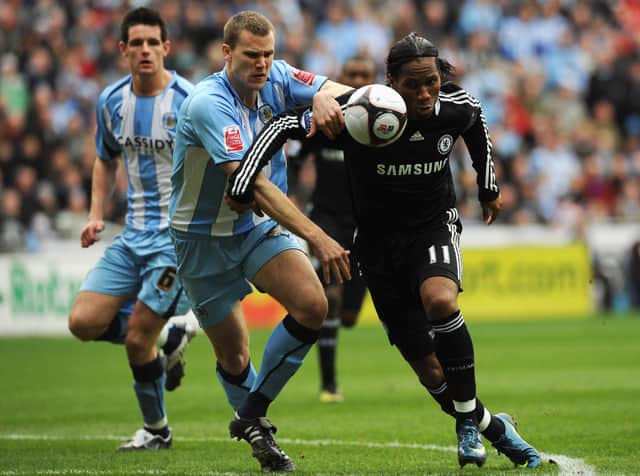 Ben Turner played in an FA Cup quarter-final for Coventry City against Chelsea. His side were beaten 2-0 as Chelsea made the semi-final for the third time in four years.