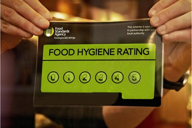 High Peak's latest food hygiene ratings.
