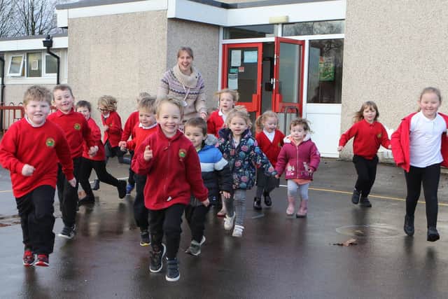 Fairfield Infant and Nursery School pupils and staff ran over 200 miles to raise money for playground equipment