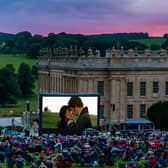 Pride and Prejudice will be shown in the grounds of Chatsworth House on August 19.2021. Photo courtesy of Luna Cinema.