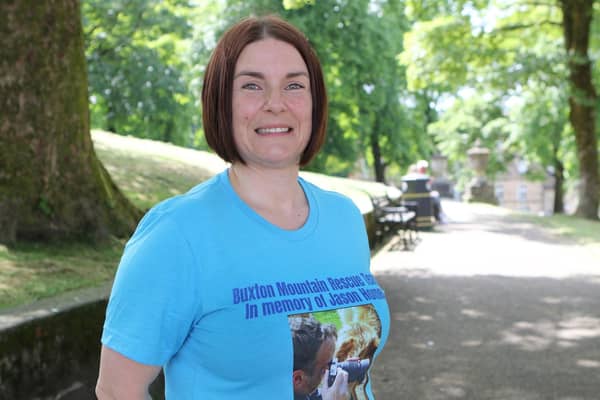 Helen Homer is running in memory of her husband