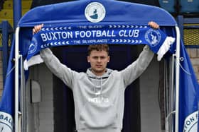 Jake Wright - one of two new signings for Buxton this week.