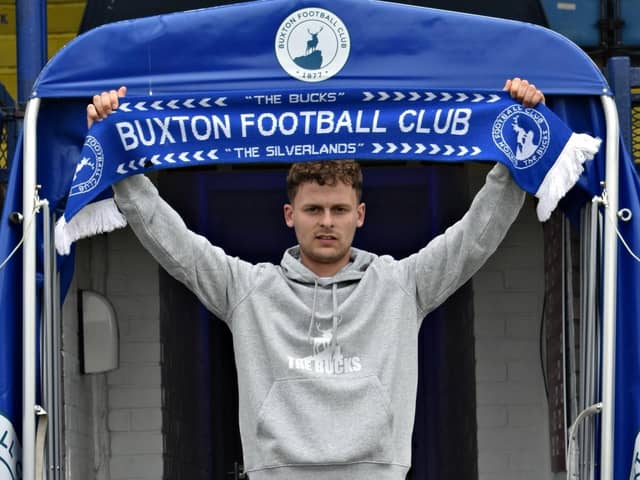 Jake Wright - one of two new signings for Buxton this week.