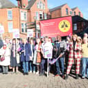 Derbyshire Unison Rally Campaigners In Chesterfield Opposed To Derbyshire County Council'S Proposed Adult Social Care Saving Plans