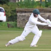 Matt Whitehouse scoring 50 runs for Buxton