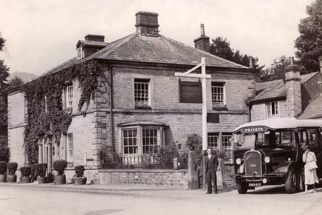 Ashopton Inn pictured in 1936