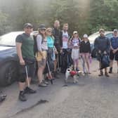 Andy Edwards, fifth from right, and fellow volunteers from the Wild Frontier Adventures group. (Photo: Contributed)
