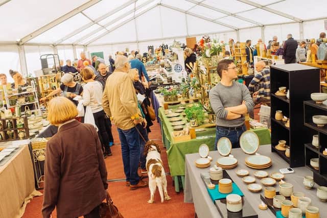 The festival is a showcase for pottery talents from across the UK and the perfect place to pick up unique homeware.