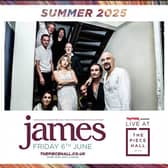 Indie heroes James announce a return to Yorkshire for summer 2025.