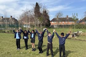 Bluecoat Primary Academy pupils having fun in local nature.