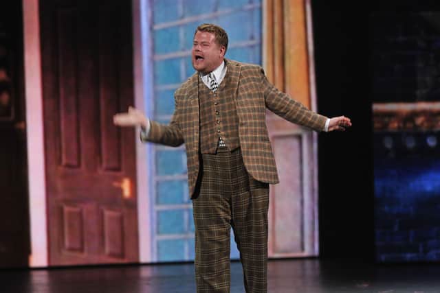 James Corden performs from "One Man Two Guvnors" onstage at the 66th Annual Tony Awards at The Beacon Theatre on June 10, 2012 in New York City. Picture: Theo Wargo/Getty Images.