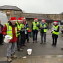 Buxton Rotary have had a busy few months helping with community events and raising money. Pictured singing carols in December