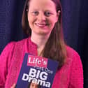 Jenny Jarvis with her book
