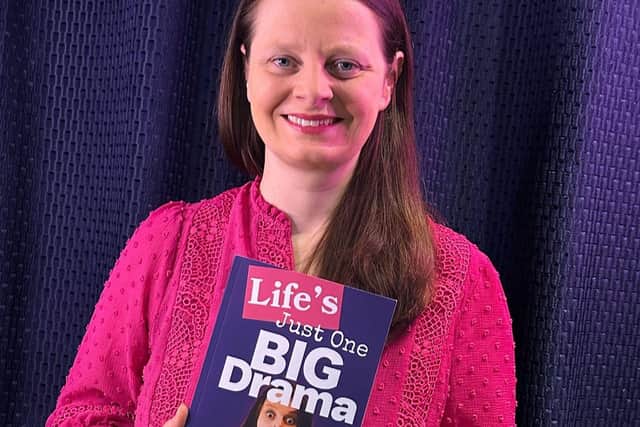 Jenny Jarvis with her book