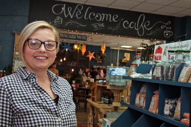 High Peak Bookstore and Cafe manager Claire Whitworth.