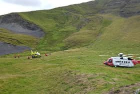 Yorkshire Air Ambulance and  Maritime and Coastguard Agency in Humberside were called to the scene.