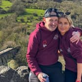 Chloe and Neil on the Monsal Trail Photo submitted